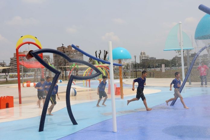 斗六全新親水公園啟用迎兒童節　串聯膨鼠森林打造親子旅遊新熱點