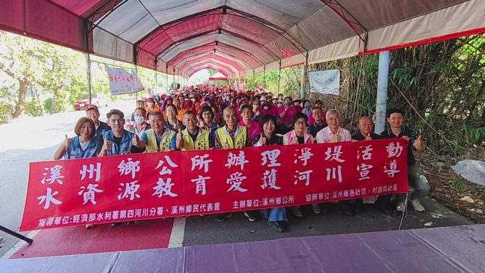 媽祖走過垃圾留一地！溪州300志工急上陣清堤防