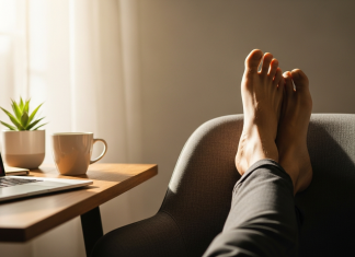 矽谷掀「脫鞋辦公」風潮 營造居家感提升員工專注力 矽谷掀「脫鞋辦公」風潮 營造居家感提升員工專注力