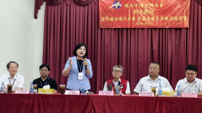 雲林縣長張麗善越南招商　力邀台商回流布局全球供應鏈新局