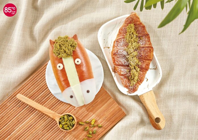 療癒系甜點登場　85℃杜拜風味麵包把開心果與巧克力變日常慰藉