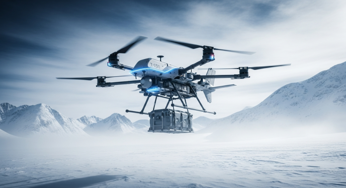 英國皇家海軍陸戰隊極地演訓 無人機擔綱補給與偵察重任