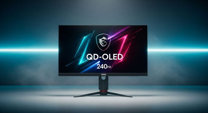 微星發表兩款新 QD-OLED 電競螢幕 搭載三星第四代 4K 240Hz 面板