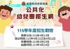 打造優質平價教保環境 苗栗縣115學年度公共化幼兒園招生即將登場 打造優質平價教保環境 苗栗縣115學年度公共化幼兒園招生即將登場