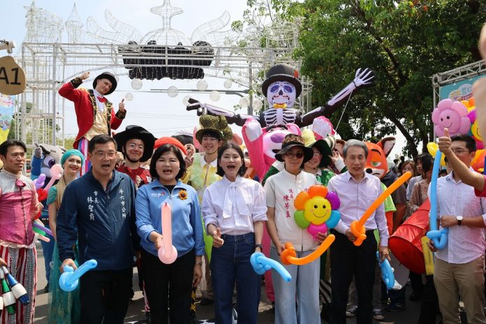 雲林童樂會開幕　膨鼠公園成為親子熱點打造快樂兒童節