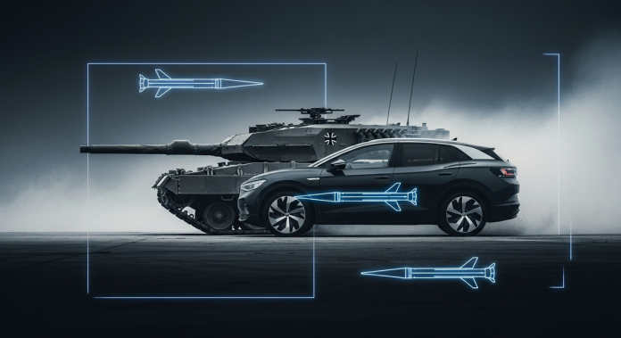 德國經濟戰略轉型 汽車巨頭投入武器生產