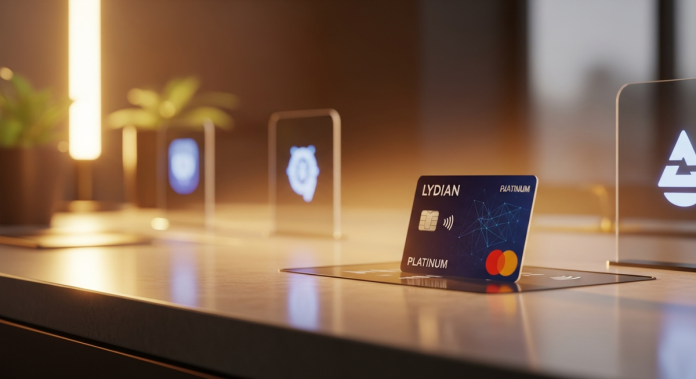 VISA聯手Lydian推加密貨幣卡 支援300種資產全球感應支付