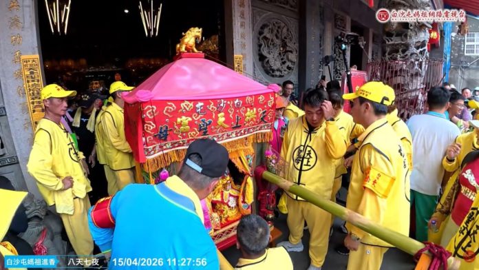 張麗善迎接媽祖進香大軍　破百公里信眾湧西螺場面壯觀