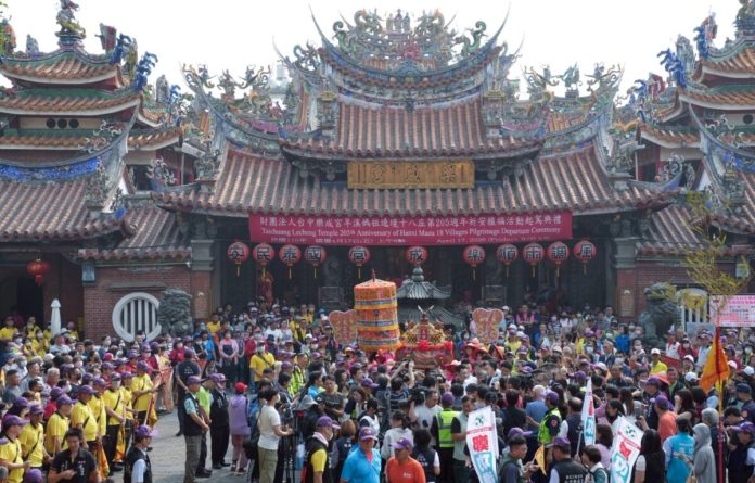 台中旱溪媽祖遶境十八庄    傳承宗教文化祈安植福