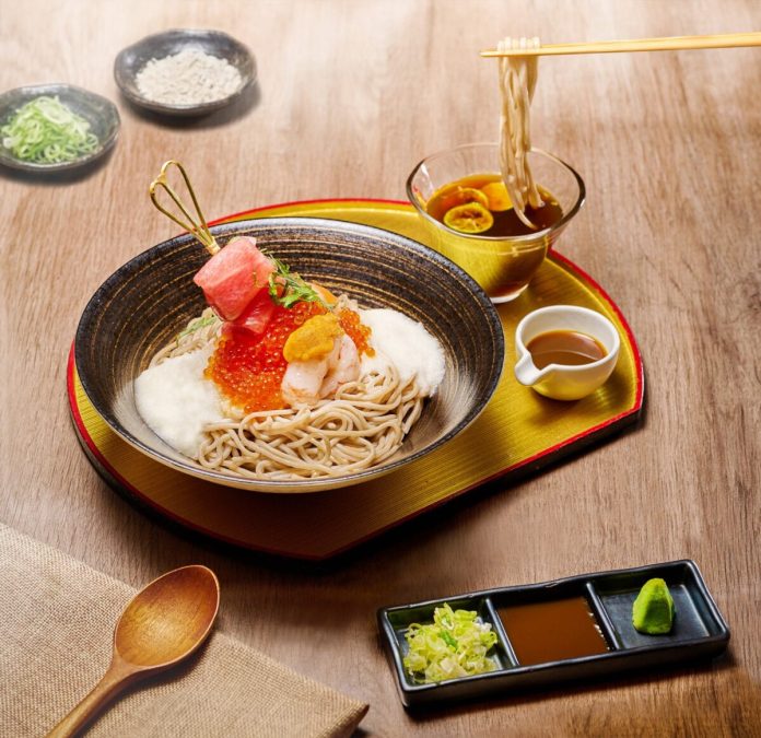 海中和牛黑鮪魚入餐！首創海味蕎麥沾麵華麗登場　母親節預訂再贈「紅甘魚玫瑰」