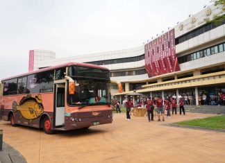 黃魚公車首度跨海來台 快閃雲林發放限量結緣品爆人氣 黃魚公車首度跨海來台 快閃雲林發放限量結緣品爆人氣