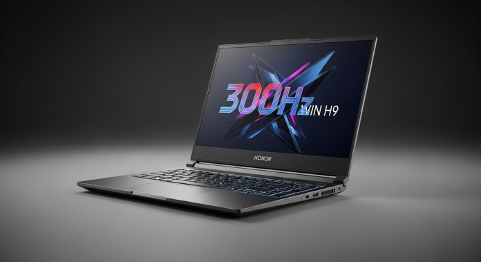 榮耀 Win H9 電競筆電問世：首搭 300Hz 3D 防暈螢幕革新遊戲體驗