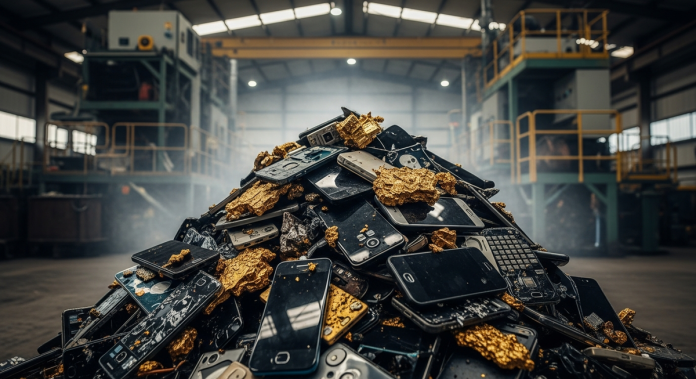 舊手機別丟抽屜！全球電子垃圾暗藏 910 億美元關鍵礦物商機