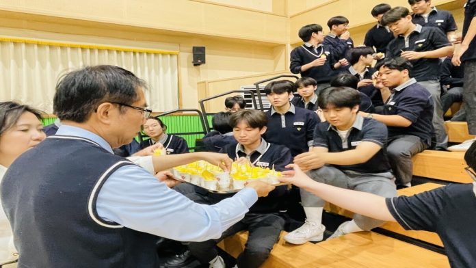 黃偉哲赴韓推廣台南農產品    平澤高中生愛上這一味