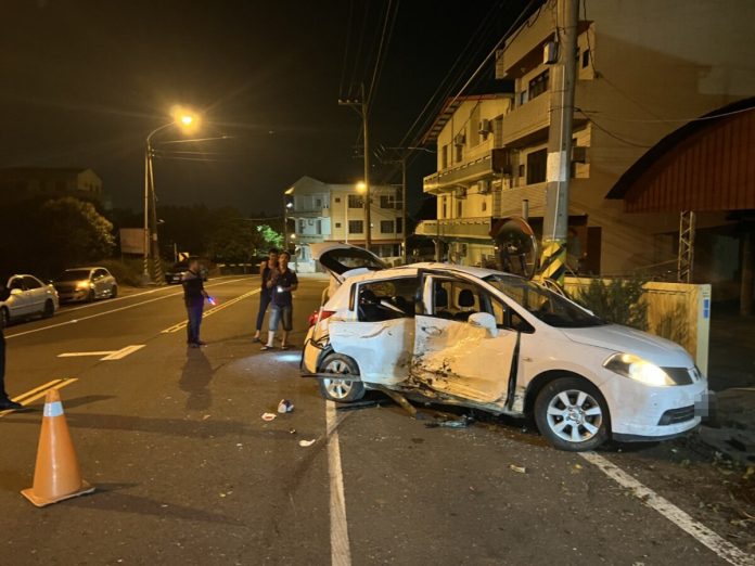 芬園139線深夜車禍　少年偷開母車無照釀4傷