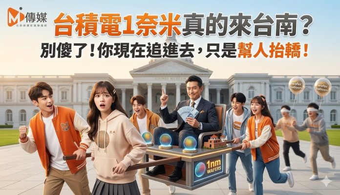 台積電1奈米真的來台南？別傻了！你現在追進去，只是幫人抬轎！