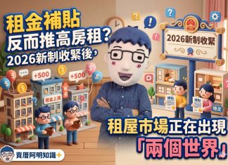 租金補貼反而推高房租?2026新制收緊後,租屋市場正在出現「兩個世界」 租金補貼反而推高房租?2026新制收緊後,租屋市場正在出現「兩個世界」