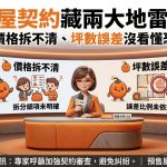 預售屋契約藏兩大地雷 專家:價格拆不清、坪數誤差沒看懂恐吃大虧 預售屋契約藏兩大地雷 專家:價格拆不清、坪數誤差沒看懂恐吃大虧