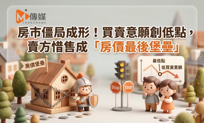 房市僵局成形！國泰金調查：買賣意願雙創低點，賣方惜售成「房價最後堡壘」