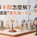 房市卡關怎麼解?價格不動、政策不鬆,關鍵還是在「誰先讓一步」 房市卡關怎麼解?價格不動、政策不鬆,關鍵還是在「誰先讓一步」