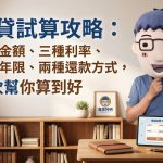 房貸試算全攻略:三種金額、三種利率、三種年限、兩種還款方式,一次幫你算到好 房貸試算全攻略:三種金額、三種利率、三種年限、兩種還款方式,一次幫你算到好