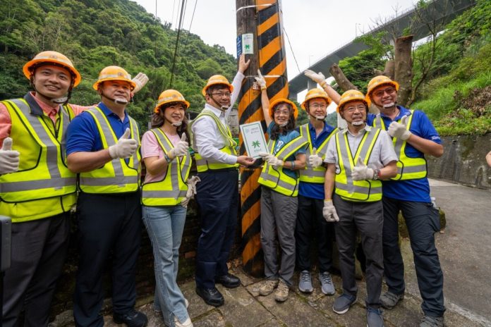 台電電桿變身步道導航　80面指示牌守護山林安全