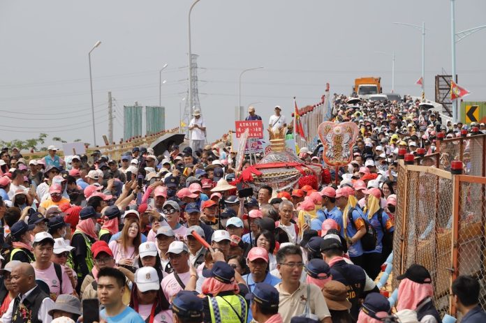 迎駕大甲媽「善」的出巡　何達煌：媽祖鼓勵大家做善事