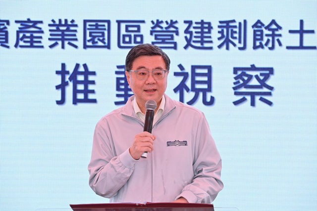 全台土石方去化量能翻倍　卓榮泰推填海造陸戰略