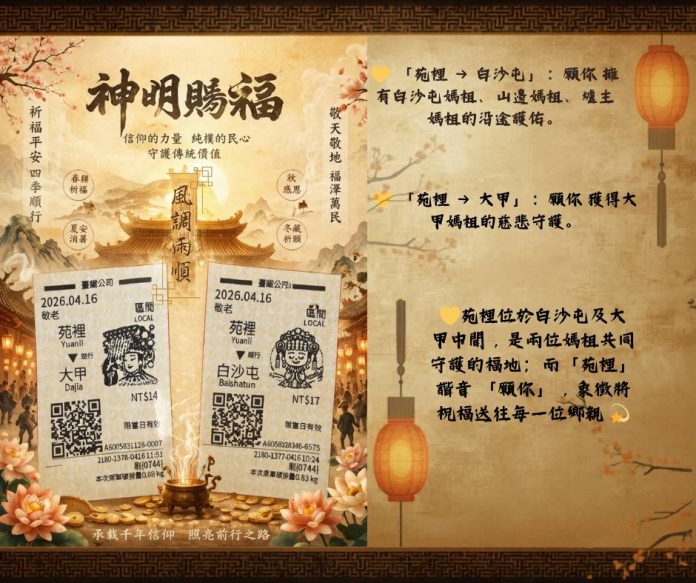 白沙屯媽祖北港刈火完成　象徵庇佑延續農民齊心祈福