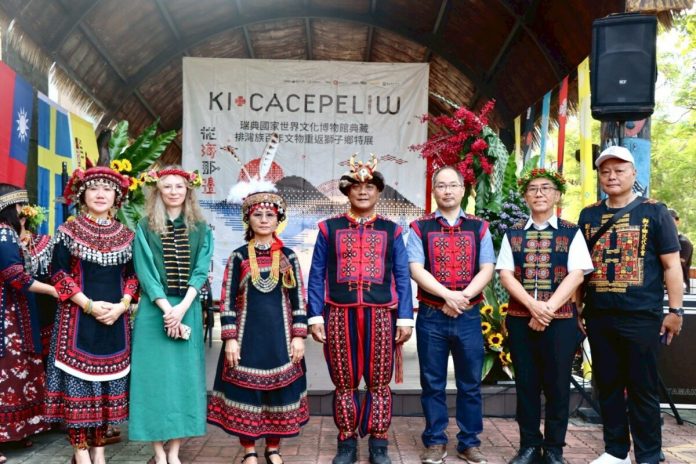 排灣族百年文物重返獅子鄉半年 特今文物啟程回歸瑞典