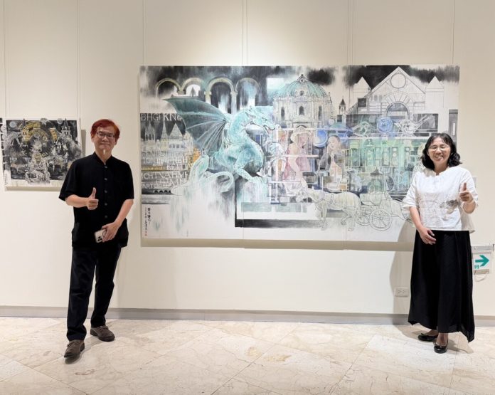 歐洲不遠！莊連東彩墨創作展帶你走進歐洲街景