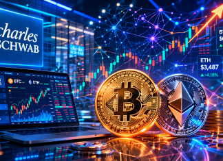 加密圈重磅!嘉信理財開通比特幣乙太幣交易 對Robinhood下戰帖 加密圈重磅!嘉信理財開通比特幣乙太幣交易 對Robinhood下戰帖