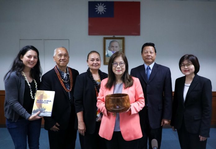 玻里尼西亞航海協會拜會海委會 「大角星號」2027年航抵臺