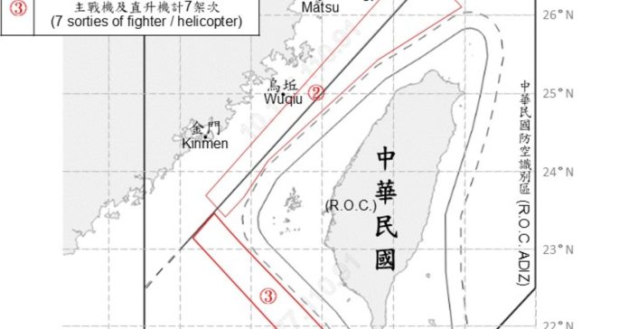 共機28架次逼近台海　18架越中線國軍全程嚴密監控