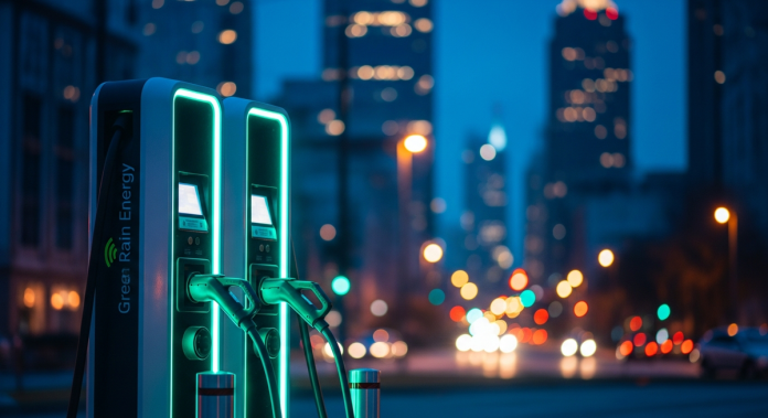 綠雨能源佈局美國電動車充電基礎設施 營收前景可期