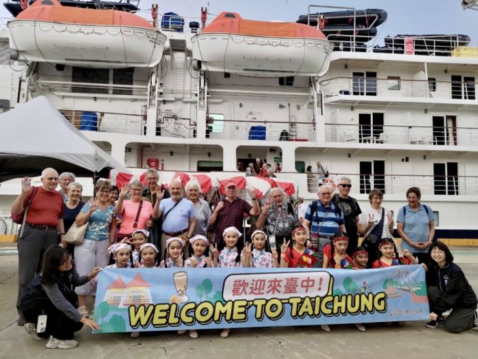 國際郵輪首航台中港    開啟海線觀光新契機