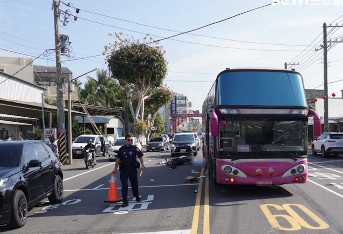 明年將結婚卻遇死劫　台南女警遭遊覽車輾壓身亡
