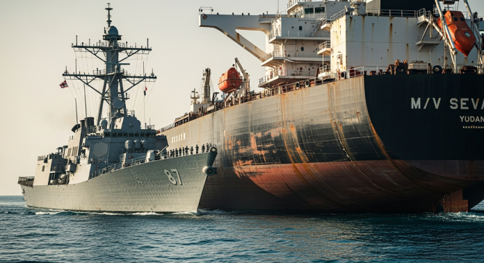 美海軍阿拉伯海攔截伊朗制裁油輪 「影子船隊」遭強制返航