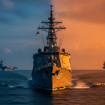 日本軍艦穿越臺灣海峽 中國斥「蓄意挑釁」升高區域緊張 日本軍艦穿越臺灣海峽 中國斥「蓄意挑釁」升高區域緊張