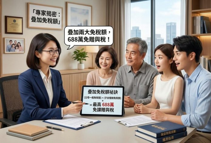 子女結婚送房送錢怎麼給最省？專家揭密：兩大免稅額疊加　最高近700萬免課贈與稅
