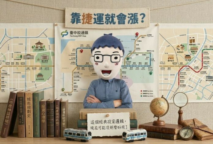 靠捷運就會漲？這個經典投資邏輯，現在可能沒那麼好用了