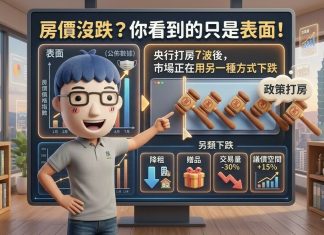 房價沒跌?你看到的只是表面!央行打房7波後,市場正在用另一種方式下跌 房價沒跌?你看到的只是表面!央行打房7波後,市場正在用另一種方式下跌