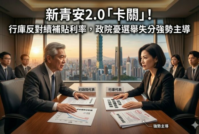 新青安2.0「卡關」！行庫反對續補貼利率，政院憂選舉失分強勢主導