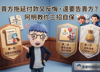 買方拖延付款又反悔,還要告賣方?阿明教你三招自保 買方拖延付款又反悔,還要告賣方?阿明教你三招自保