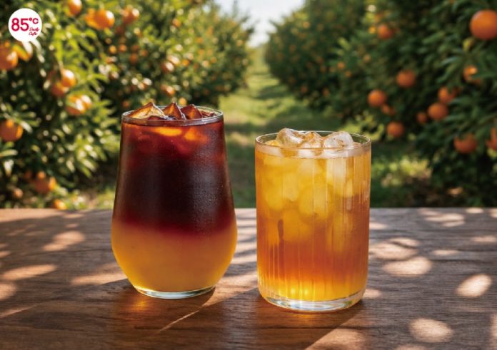 咖啡也能做公益！85℃推椪柑冰美式、椪柑翡翠吸攻夏季商機