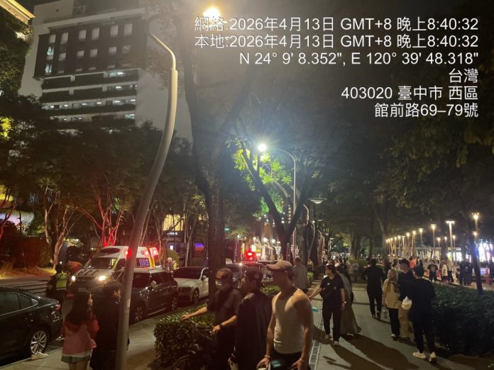 台中草悟道旁女子車內昏迷！　 警消救出送醫