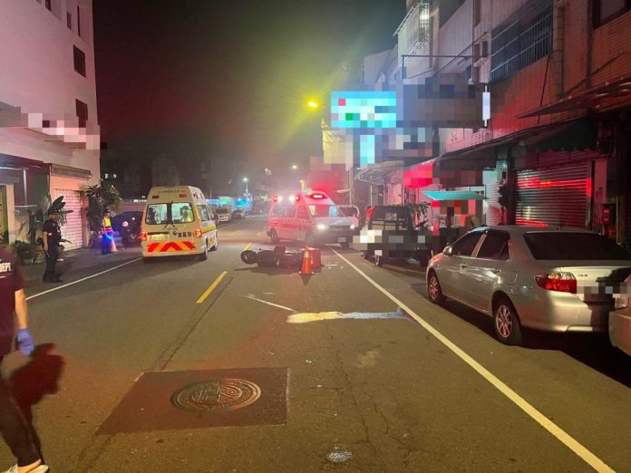 台中十甲東路死亡車禍！　機車騎士自摔傷重不治