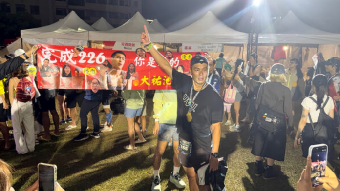 楊祐寧首征鐵人三項　15小時7分完賽被讚「大祐池久」