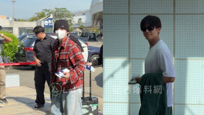 直擊／哲奎回家了！SEVENTEEN CxM現身小港機場