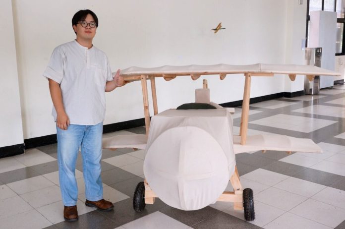 飛行器真的能坐？大葉大學學生畢製太震撼